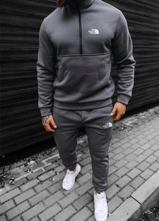 💎качественный теплый костюм tnf
