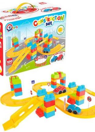 Конструктор "гонковий трек", 100 шт.