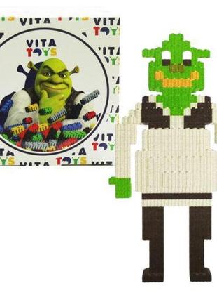 Конструктор "pixel heroes: шрек", 491 дет.