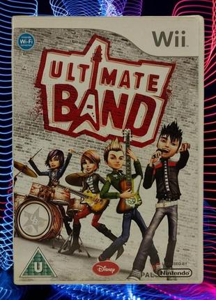 Диск с грою ultimate band (nintendo wii)