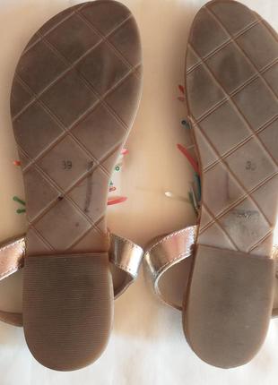 Кожаные сандали pasito ,италия, р.394 фото