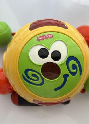 Детская игрушка +6 месяцев «радугий мячик» fisher price