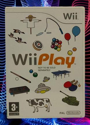 Диск с грою wii play (nintendo wii)