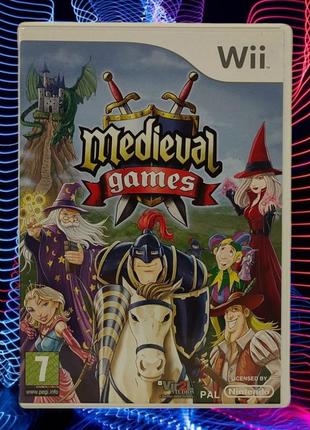Диск с грою medieval games (nintendo wii)