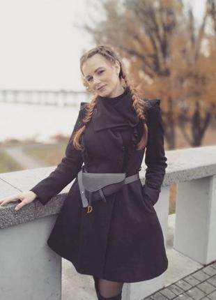 Пальто драповое