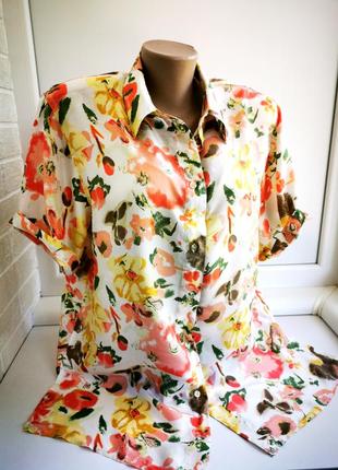 Красивая винтажная блуза из натурального шёлка citylife4 фото