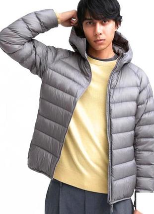 Микропуховик пуховик куртка жакет парка uniqlo ultra light down jacket (3d cut) пух, р. xl оригинал