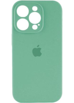 Чохол для смартфона silicone full case aa camera protect for apple iphone 16 pro 30,spearmint