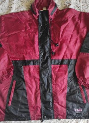 Винтажная куртка ветровка дождевик 90 х годов2 фото