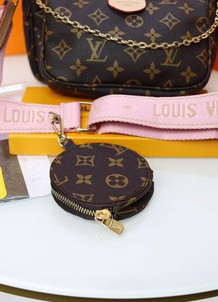 Сумка louis vuitton 3 в 1 🩷7 фото