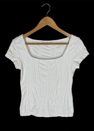 Vintage необычный крой футболка anne fontaine paris top майка ralph lauren блузка шведка apc рубашка вышиванка saint tropez боди
