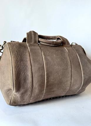 Кожаная сумка alexander wang
