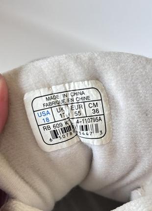 Reebok кожаные кроссовки 6