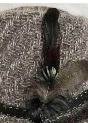 Marks & spencer стильная новая шляпа (в составе ангора) с биркой4 фото