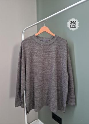 Лонгслив оверсайз плюс сайз в рубчик primark