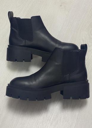 Черевики-челсі на платформі фірми h&m.розмір 40-41