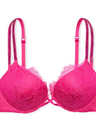 Бра бюст пуш-ап стразы двойная чашка оригинал виктория сикрет victoria secret
