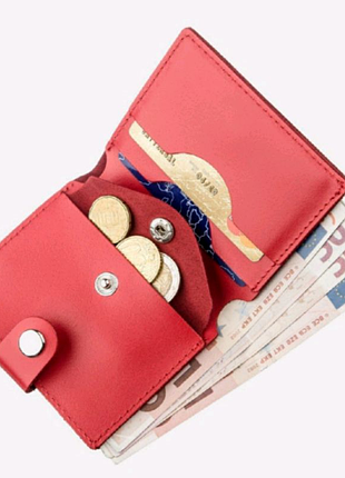 Гаманець з натуральної шкіри