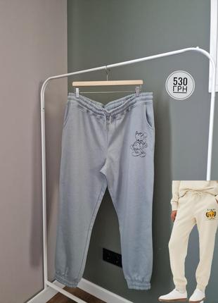 Джогери плюс сайз молочні на флісі primark disney