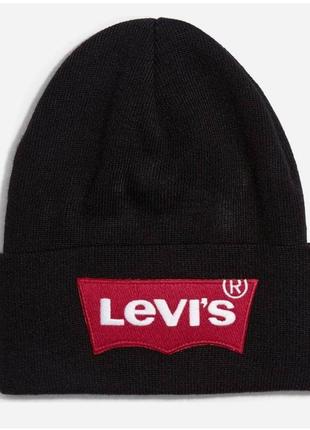 Шапка-бини унисекс от levi's (made in italy)