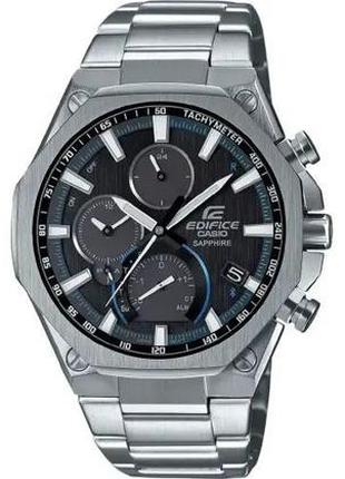 Часы casio eqb-1100d-1aer edifice. серебристый1 фото