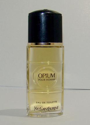 Миниатюра opium pour homme yves saint laurent 7. 5 мл. оригинал. винтаж