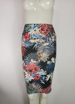 Юбка мыды miss selfridge размер xs юбка -карандаш юбка обтягивающая утягивающая утягивающая