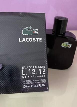 Чоловіча туалетна вода lacoste eau de lacoste l.12.12 noir