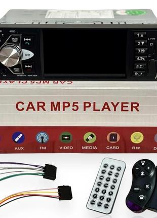 Автомагнитола 4022d 1 din с экраном 4.1" bluetooth mp5