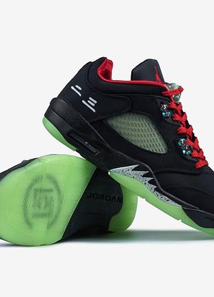 Кросівки nike jordan 5 retro low sp x clot 4