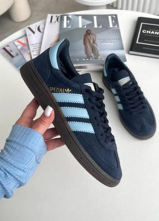 Жіночі кросівки adidas spezial blue