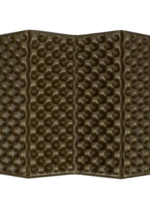 Сідачка туристична складана tribe seat mat t-bd-0003 brown (40x30,5x1,8 см) (t-bd-0003-brown)