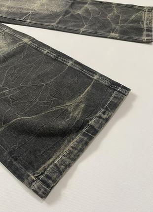 Штаны jaded london washed black razor jeans