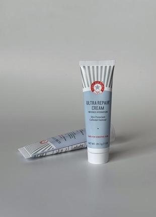 Восстанавливающий успокаивающий интенсивный увлажняющий крем для лица и тела first aid beauty ultra repair cream