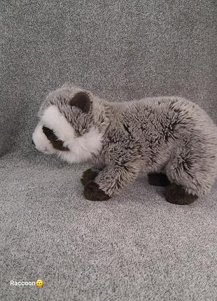 Мягкая игрушка, енот, teddy hermann 2