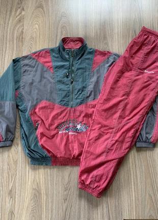 Чоловічий вінтажний спортивний костюм atlantis sportswear