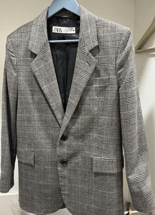 Утепленный пиджак zara