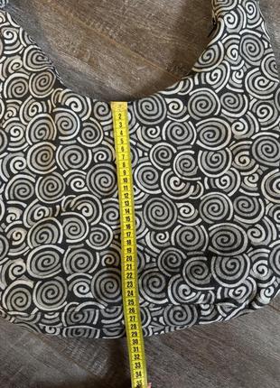 Сумка через плечо текстиль, большая сумка, шоппер