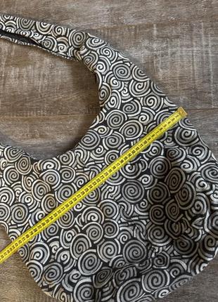 Сумка через плечо текстиль, большая сумка, шоппер