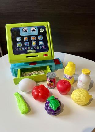 Музыкальная касса leap frog с продуктами и ценами