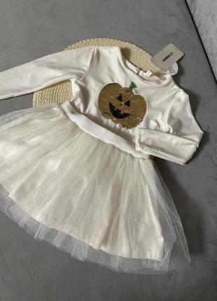 Lcwaikiki halloween  сукня велюр , фатин , всередині котонова підкладка