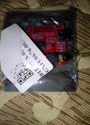 Новая плата bluetooth stereo 3.5подклюение аудио
 питание 5вольт тype" c"