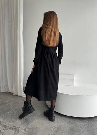 Вельветова сукня8 фото