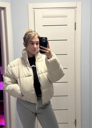 Куртка пуффер зимова h&m