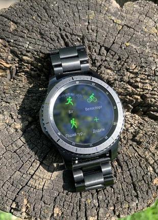 Samsung gear s3 frontier смарт часы годинник стан нових ідеальні2 фото