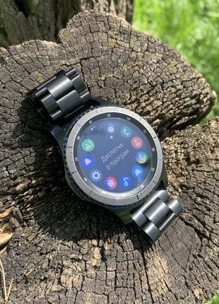 Samsung gear s3 frontier смарт часы годинник стан нових ідеальні1 фото