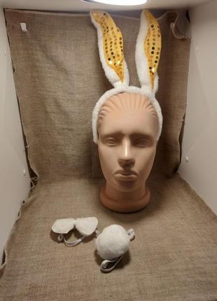 Обруч кролик ободок новий