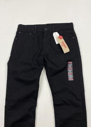 Levi's 512 новые оригинальные мужские джинсы slim taper black pants4 фото