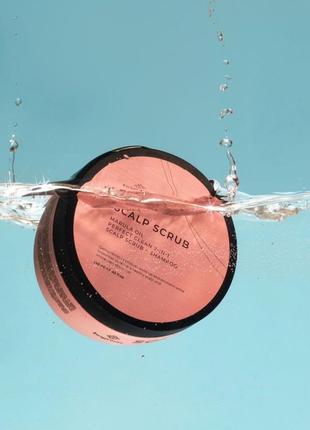 Скраб шампунь для шкіри голови bogenia scalp skrub marula oil 250ml