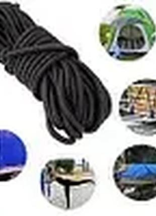 Шнур резиновый эластичный эспандер в оплетке 10мм х 50 м (польша)